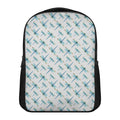 Watercolor Dragonfly Pattern Print Casual Backpack
