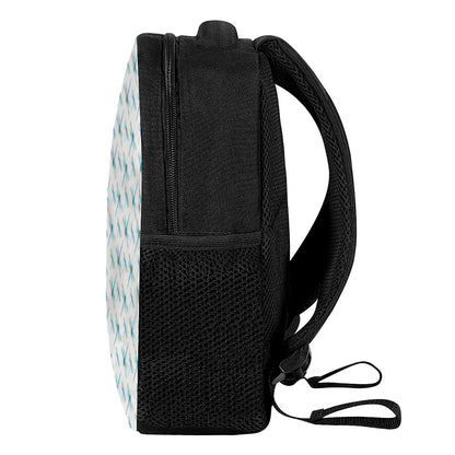 Watercolor Dragonfly Pattern Print Casual Backpack