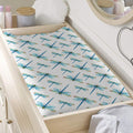 Watercolor Dragonfly Pattern Print Changing Pad Cover