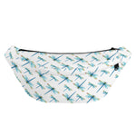 Watercolor Dragonfly Pattern Print Fanny Pack