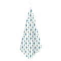 Watercolor Dragonfly Pattern Print Hand Towel