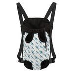 Watercolor Dragonfly Pattern Print Pet Carrier Backpack