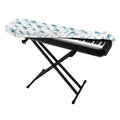 Watercolor Dragonfly Pattern Print Piano Keyboard Cover
