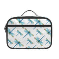 Watercolor Dragonfly Pattern Print Portable Lunch Bag
