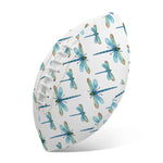 Watercolor Dragonfly Pattern Print Rugby Ball