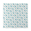 Watercolor Dragonfly Pattern Print Silk Bandana