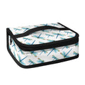 Watercolor Dragonfly Pattern Print Small Lunch Bag