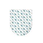 Watercolor Dragonfly Pattern Print Toilet Lid Cover