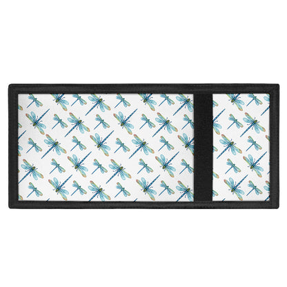Watercolor Dragonfly Pattern Print Trifold Wallet