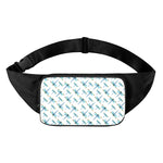 Watercolor Dragonfly Pattern Print Waist Bag