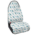 Watercolor Dragonfly Pattern Print Waterproof Car Seat Cover