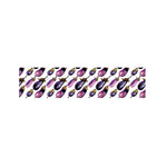 Watercolor Eggplant Pattern Print Bed Runner