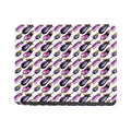 Watercolor Eggplant Pattern Print Bifold Wallet