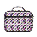 Watercolor Eggplant Pattern Print Briefcase Bible Bag