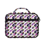 Watercolor Eggplant Pattern Print Briefcase Bible Bag