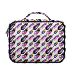 Watercolor Eggplant Pattern Print Briefcase Bible Bag