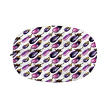 Watercolor Eggplant Pattern Print Car Side Mirror Covers