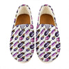 Watercolor Eggplant Pattern Print Casual Shoes