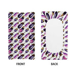 Watercolor Eggplant Pattern Print Changing Pad Cover
