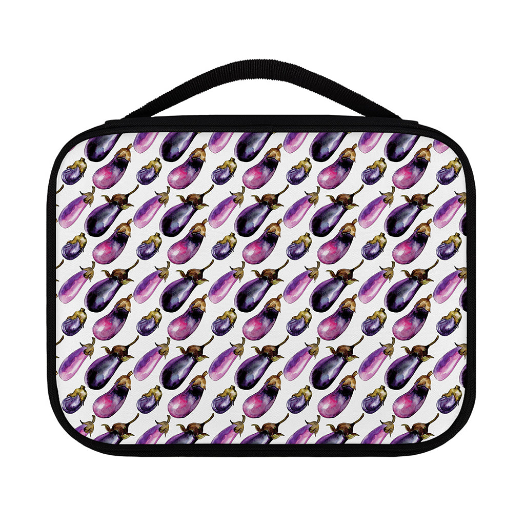 Watercolor Eggplant Pattern Print Classic Bible Case