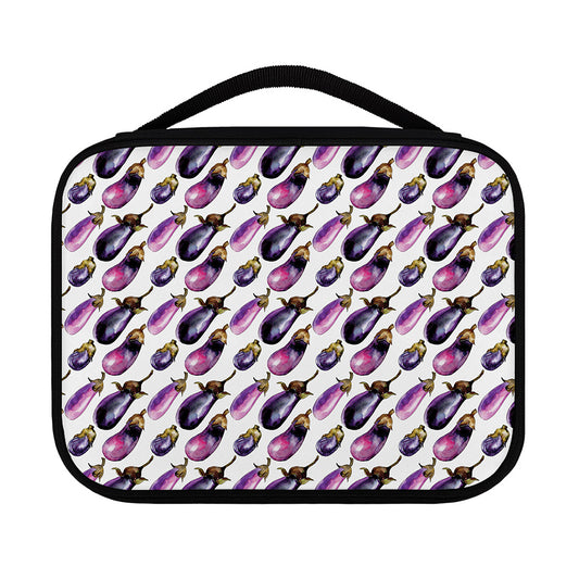 Watercolor Eggplant Pattern Print Classic Bible Case