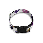 Watercolor Eggplant Pattern Print Dog Collar