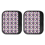 Watercolor Eggplant Pattern Print Handle Covers
