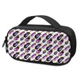 Watercolor Eggplant Pattern Print Portable Cooler Travel Case