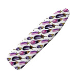 Watercolor Eggplant Pattern Print Ironing Board Cover