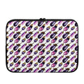 Watercolor Eggplant Pattern Print Laptop Sleeve