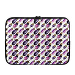 Watercolor Eggplant Pattern Print Laptop Sleeve