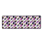 Watercolor Eggplant Pattern Print Long Kitchen Mat