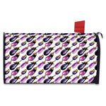 Watercolor Eggplant Pattern Print Mailbox Cover