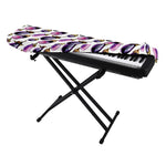 Watercolor Eggplant Pattern Print Piano Keyboard Cover