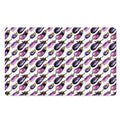 Watercolor Eggplant Pattern Print Polyester Doormat