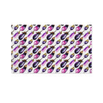 Watercolor Eggplant Pattern Print Polyester Flag