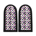 Watercolor Eggplant Pattern Print Skillet Handle Cover