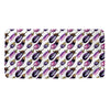 Watercolor Eggplant Pattern Print Towel