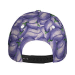 Watercolor Eggplant Print Baseball Cap