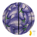 Watercolor Eggplant Print Basketball