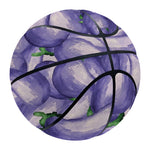 Watercolor Eggplant Print Basketball