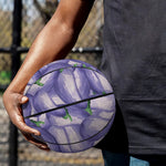 Watercolor Eggplant Print Basketball