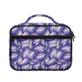 Watercolor Eggplant Print Briefcase Bible Bag