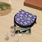 Watercolor Eggplant Print Coin Purse
