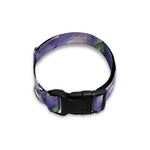 Watercolor Eggplant Print Dog Collar