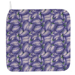 Watercolor Eggplant Print Hand Towel