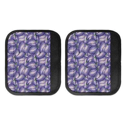 Watercolor Eggplant Print Handle Covers