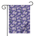 Watercolor Eggplant Print House Flag