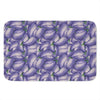 Watercolor Eggplant Print Indoor Door Mat