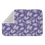 Watercolor Eggplant Print Indoor Door Mat